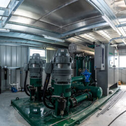 Industrial pump and filtration system.