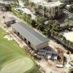 Broken Sound building under construction.